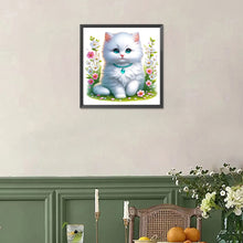 Load image into Gallery viewer, Cute Kitten 30*30CM(Picture) Full Square Drill Diamond Painting
