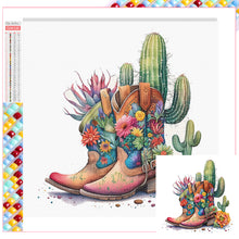 Load image into Gallery viewer, Boots 30*30CM(Picture) Full Square Drill Diamond Painting
