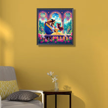 Load image into Gallery viewer, Beauty And The Beast 50*50CM(Canvas) Full Round Drill Diamond Painting
