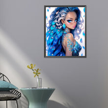 Load image into Gallery viewer, Girl 40*50CM(Canvas) Full Round Drill Diamond Painting
