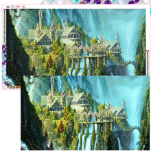 Load image into Gallery viewer, Mountain Castle 95*55CM(Canvas) Full Round Drill Diamond Painting
