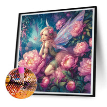 Load image into Gallery viewer, Flower Elf 30*30CM(Canvas) Full Round Drill Diamond Painting
