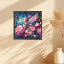 Load image into Gallery viewer, Flower Elf 30*30CM(Canvas) Full Round Drill Diamond Painting
