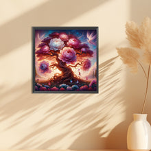 Load image into Gallery viewer, Flower Tree 30*30CM(Canvas) Full Round Drill Diamond Painting
