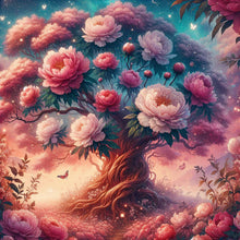 Load image into Gallery viewer, Flower Tree 30*30CM(Canvas) Full Round Drill Diamond Painting
