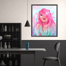 Load image into Gallery viewer, Painted Pink Mermaid 40*50CM(Canvas) Full Square Drill Diamond Painting
