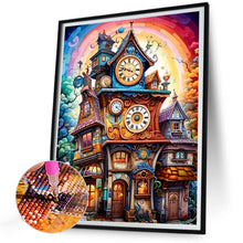 Load image into Gallery viewer, Magic Colorful House 30*40CM(Canvas) Full Round Drill Diamond Painting
