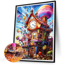 Load image into Gallery viewer, Magic Colorful House 30*40CM(Canvas) Full Round Drill Diamond Painting
