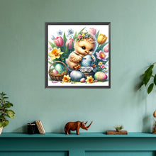 Load image into Gallery viewer, Chicken Drawing Easter Eggs 30*30CM(Canvas) Full Round Drill Diamond Painting
