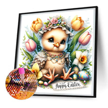 Load image into Gallery viewer, Easter Chick 30*30CM(Canvas) Full Round Drill Diamond Painting
