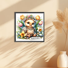 Load image into Gallery viewer, Easter Chick 30*30CM(Canvas) Full Round Drill Diamond Painting
