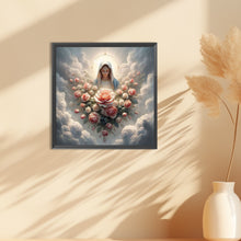 Load image into Gallery viewer, Flowers And Virgin 30*30CM(Canvas) Full Round Drill Diamond Painting
