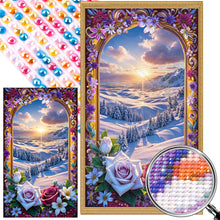 Load image into Gallery viewer, Picture Frame Garden 40*70CM(Picture) Full AB Round Drill Diamond Painting
