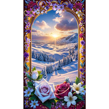 Load image into Gallery viewer, Picture Frame Garden 40*70CM(Picture) Full AB Round Drill Diamond Painting
