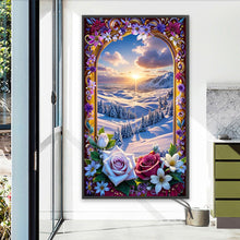 Load image into Gallery viewer, Picture Frame Garden 40*70CM(Picture) Full AB Round Drill Diamond Painting
