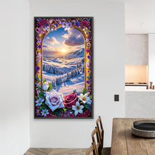 Load image into Gallery viewer, Picture Frame Garden 40*70CM(Picture) Full AB Round Drill Diamond Painting
