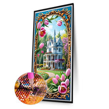 Load image into Gallery viewer, Picture Frame Garden 40*70CM(Picture) Full AB Round Drill Diamond Painting
