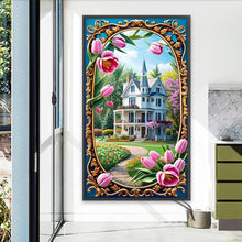 Load image into Gallery viewer, Picture Frame Garden 40*70CM(Picture) Full AB Round Drill Diamond Painting
