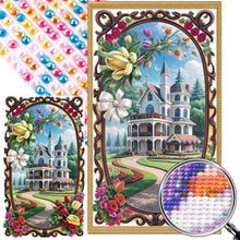 Load image into Gallery viewer, Picture Frame Garden 40*70CM(Picture) Full AB Round Drill Diamond Painting
