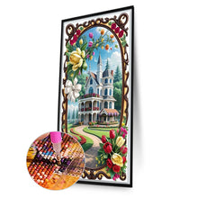 Load image into Gallery viewer, Picture Frame Garden 40*70CM(Picture) Full AB Round Drill Diamond Painting
