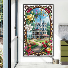 Load image into Gallery viewer, Picture Frame Garden 40*70CM(Picture) Full AB Round Drill Diamond Painting
