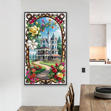 Load image into Gallery viewer, Picture Frame Garden 40*70CM(Picture) Full AB Round Drill Diamond Painting
