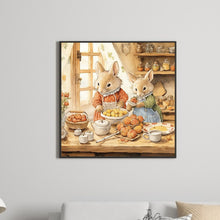 Load image into Gallery viewer, Mouse Making Dessert 30*30CM(Canvas) Full Square Drill Diamond Painting
