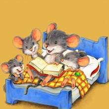 Load image into Gallery viewer, A Cozy Mouse Family 40*40CM(Canvas) Full Round Drill Diamond Painting
