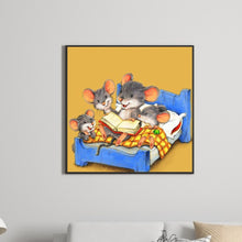 Load image into Gallery viewer, A Cozy Mouse Family 40*40CM(Canvas) Full Round Drill Diamond Painting
