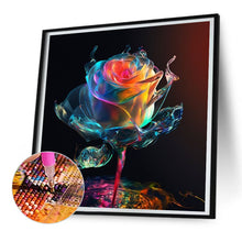 Load image into Gallery viewer, Colorful Roses 30*30CM(Canvas) Full Round Drill Diamond Painting
