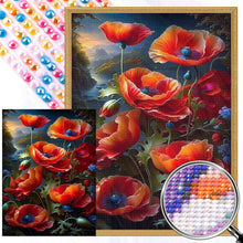 Load image into Gallery viewer, Night Poppy 40*65CM(Picture) Full AB Round Drill Diamond Painting
