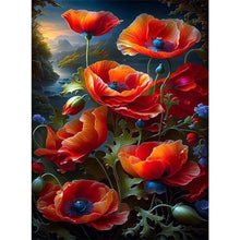 Load image into Gallery viewer, Night Poppy 40*65CM(Picture) Full AB Round Drill Diamond Painting
