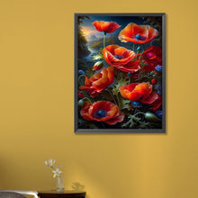 Load image into Gallery viewer, Night Poppy 40*65CM(Picture) Full AB Round Drill Diamond Painting
