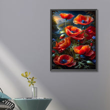 Load image into Gallery viewer, Night Poppy 40*65CM(Picture) Full AB Round Drill Diamond Painting
