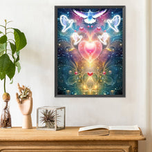 Load image into Gallery viewer, Dream Peace Dove 30*40CM(Canvas) Full Round Drill Diamond Painting
