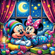 Load image into Gallery viewer, Mickey Mouse 35*35CM(Canvas) Full Round Drill Diamond Painting
