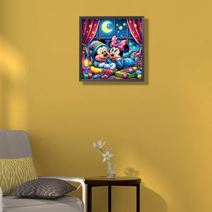 Mickey Mouse 35*35CM(Canvas) Full Round Drill Diamond Painting