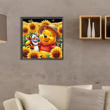 Load image into Gallery viewer, Winnie The Pooh 35*35CM(Canvas) Full Round Drill Diamond Painting
