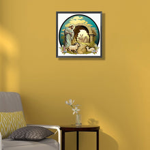 Load image into Gallery viewer, Jesus 35*35CM(Canvas) Full Round Drill Diamond Painting
