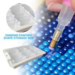 9 Grids Diamond Painting Bead Storage Containers Bead Organizers and Dot Storage
