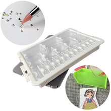 Load image into Gallery viewer, 21 Grid Diamond Painting Bead Storage Containers Bead Organizers and Dot Storage
