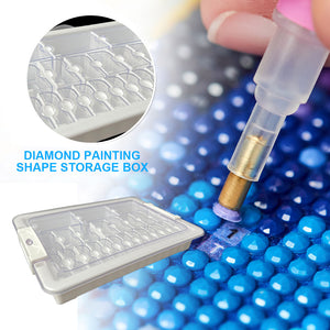 24 Grid Diamond Painting Bead Storage Containers Bead Organizers and Dot Storage