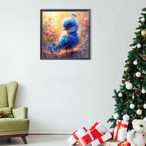 Baby Peacock 40*40CM(Canvas) Full Round Drill Diamond Painting