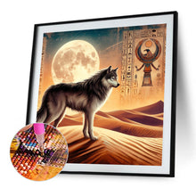 Load image into Gallery viewer, Ancient Egypt And Wolves 40*40CM(Canvas) Full Round Drill Diamond Painting
