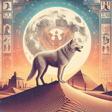 Load image into Gallery viewer, Ancient Egyptian Desert And Wolves 40*40CM(Canvas) Full Round Drill Diamond Painting
