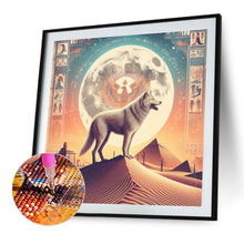 Load image into Gallery viewer, Ancient Egyptian Desert And Wolves 40*40CM(Canvas) Full Round Drill Diamond Painting
