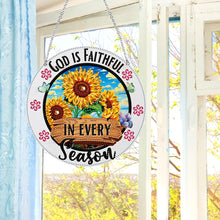 Load image into Gallery viewer, Acrylic Suncatcher Blessing Prayer Window Door Sign Hanging Decor Garden Decor
