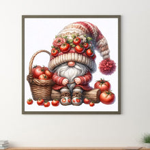 Load image into Gallery viewer, Fruit And Vegetable Gnome 30*30CM(Canvas) Full Round Drill Diamond Painting
