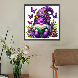 Purple Goblin 30*30CM(Canvas) Full Round Drill Diamond Painting
