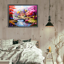 Load image into Gallery viewer, Woods House 40*30CM(Canvas) Full Round Drill Diamond Painting
